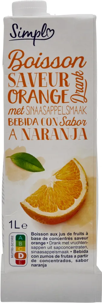 Boisson SAVEUR ORANGE