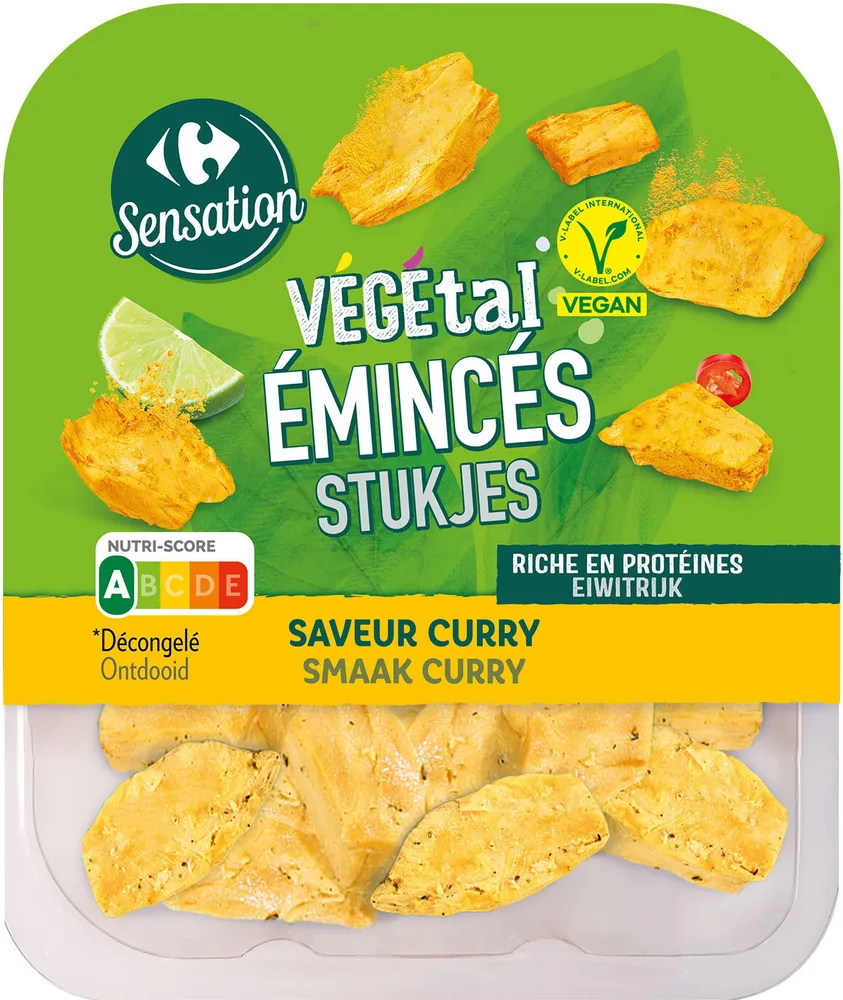 VEGEtal ÉMINCÉS SAVEUR CURRY