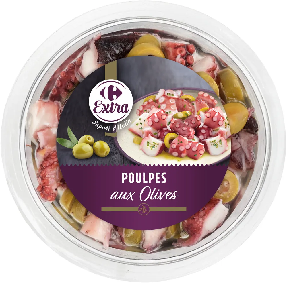 Poulpes aux olives