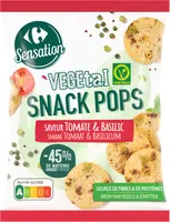 Végétal Snack pops Saveur Tomate & Basilic