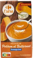 VELOUTE DE Potiron et Butternut Fromage frais