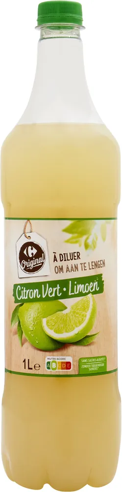 Jus de citron vert à diluer