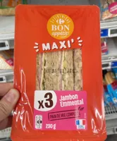 sandwich jambon emmental