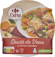 Sauté de veau & petits légumes