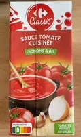 SAUCE TOMATE CUISINÉE Oignons & Ail