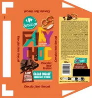 Fairy choc Chocolat noir bretzel