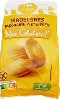 Madeleines aux oeufs No Gluten !*
