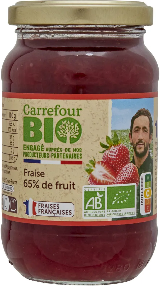 Fraise 65% de fruit