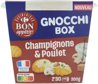 GNOCCHI BOX Champignons & Poulet