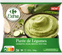 Purée de légumes COURGETTE, CÉLERI, BROCOLI, PETIT POIS