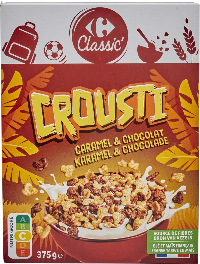 Crousti caramel & chocolat
