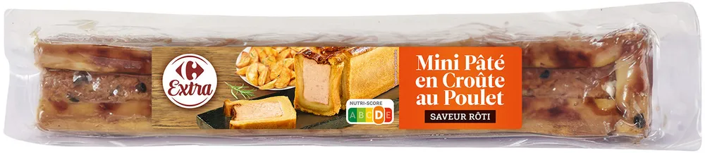 Mini Pâté en croûte au Poulet