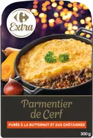 Parmentier de Cerf PURÉE A LA BUTTERNUT ET AUX CHÂTAIGNES