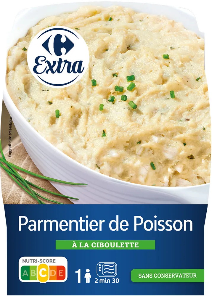Parmentier de poisson a la ciboulette