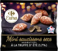 Mini saucissons secs Aromatisés A la truffe d'été (1.7%)