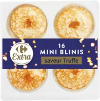 16 Mini Blinis saveur Truffe