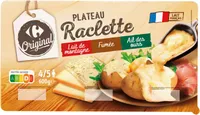 Plateau Raclette lait de montagne fumée ail des ours