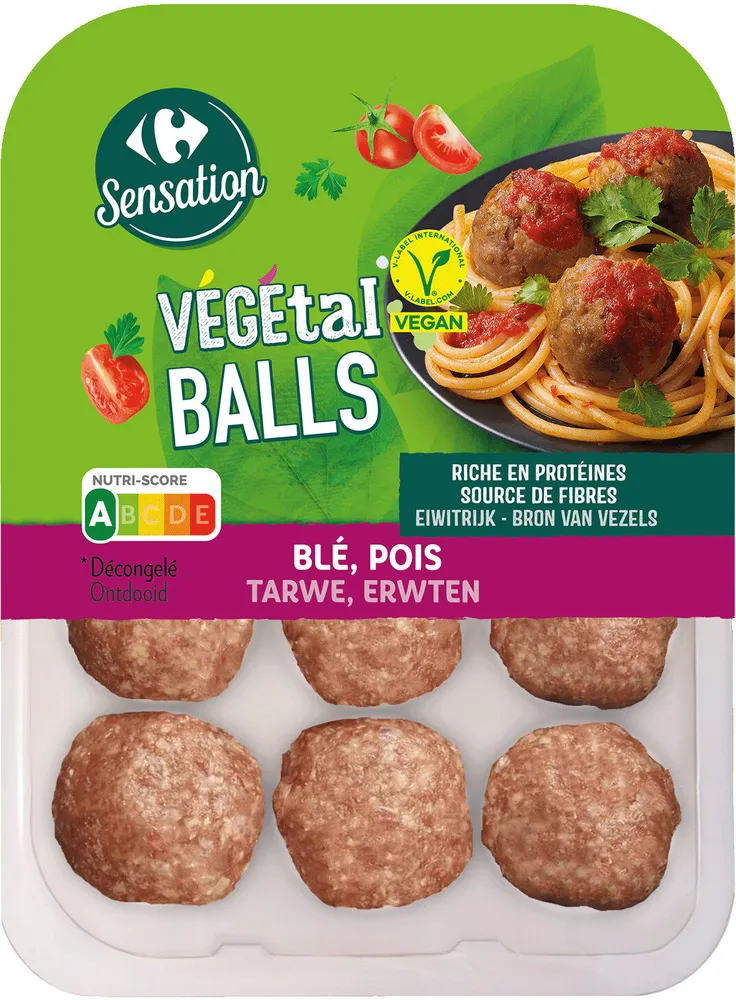VEGEtal BALLS Blé, Pois