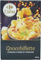 Gnocchiflette lardons fumés et fromage
