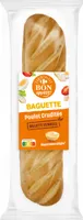 Baguette poulet crudités