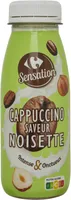 Cappuccino saveur noisette