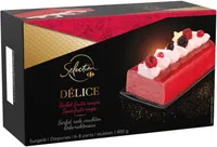 Délice sorbet fruits rouges sauce fruits rouges