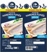 Filets de harengs fumés Doux