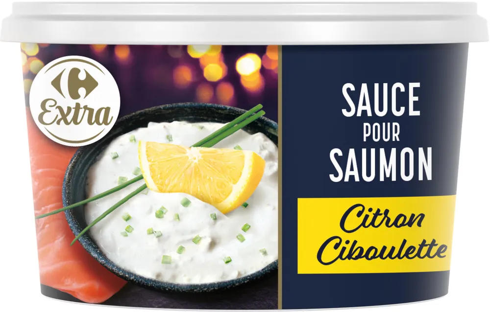 Sauce pour Saumon Citron Ciboulette
