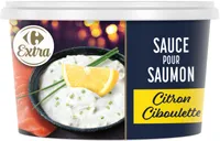 Sauce pour Saumon Citron Ciboulette