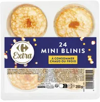 24 mini blinis
