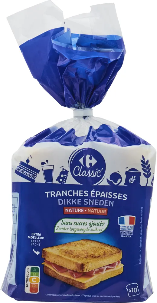 Tranches epaisses nature