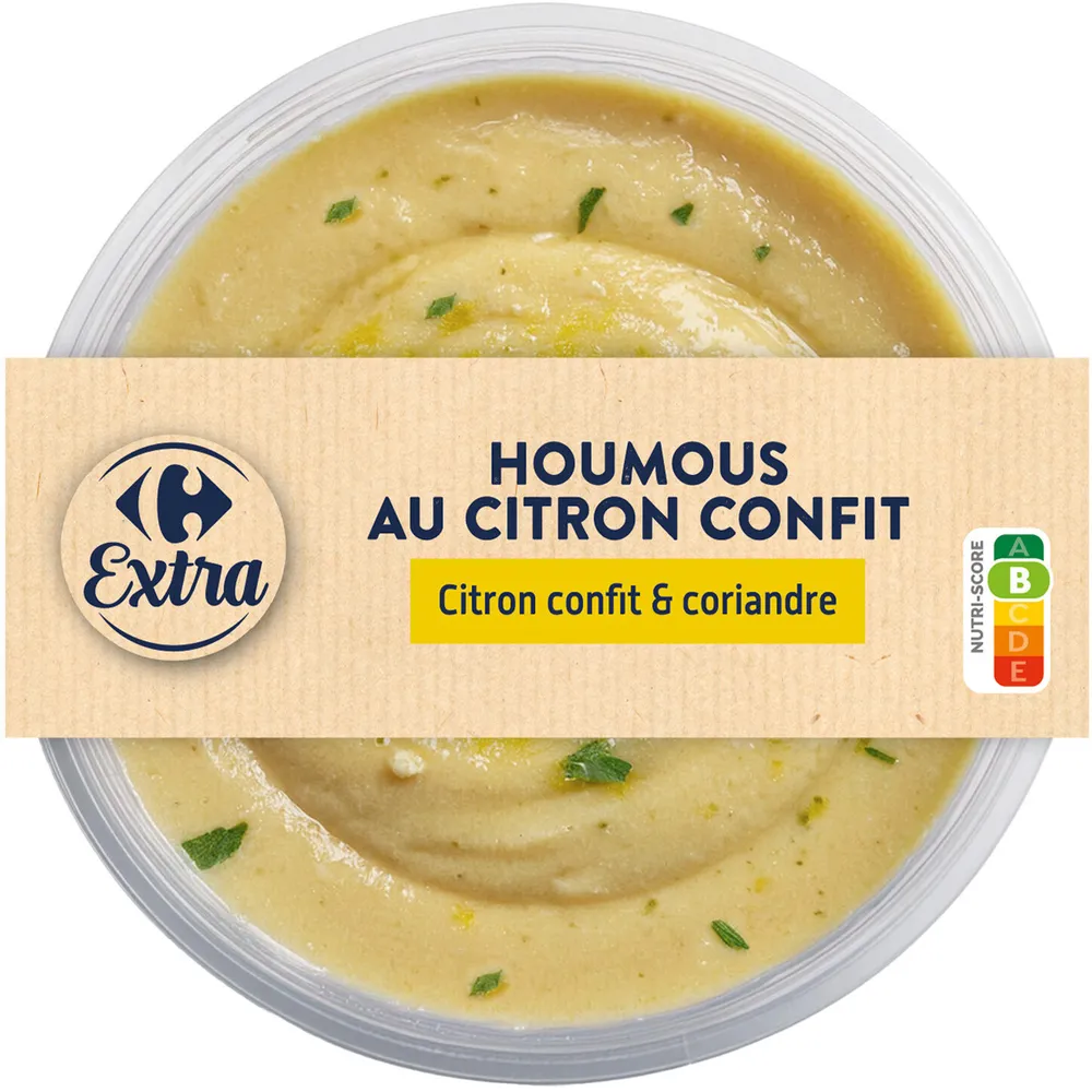 Houmous au citron confit Citron confit & coriandre