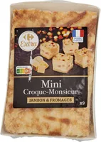 Mini Croque-Monsieur JAMBON ET FROMAGES