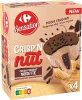 Crisp'N nut Coeur fondant noisette