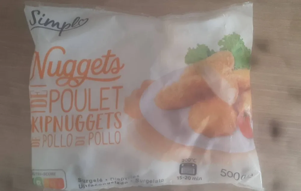 Nuggets de poulet surgeles