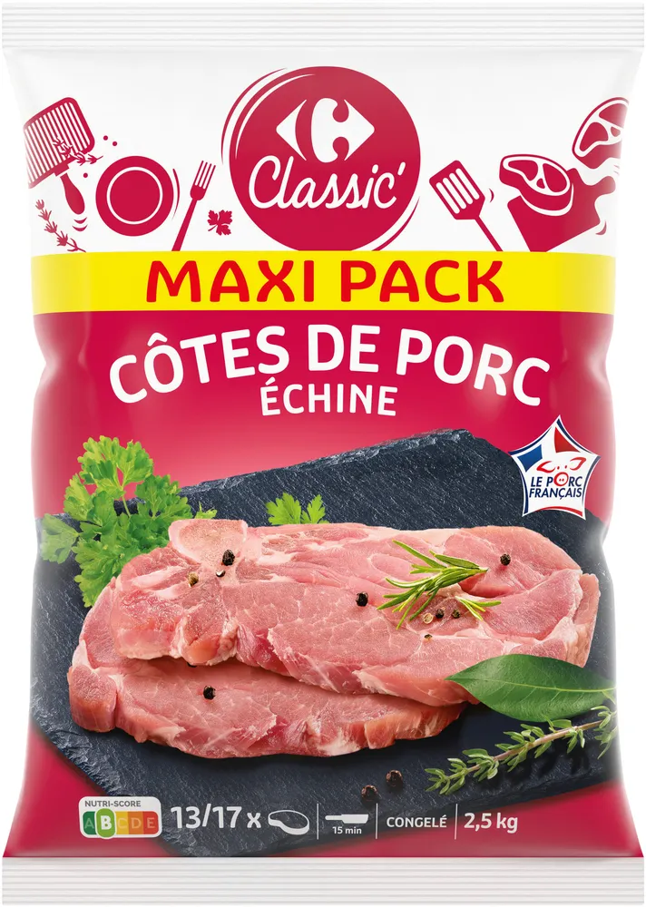 Côtes de Porc Echine