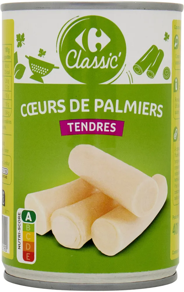 Cœurs de palmiers
