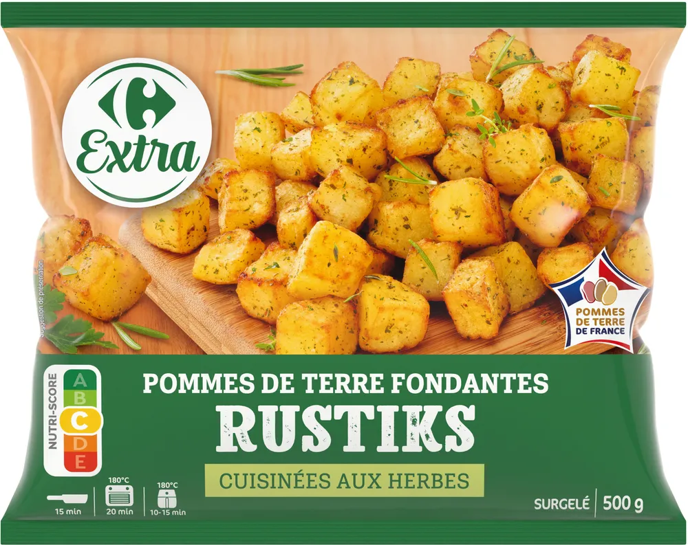 Pommes de terre fondantes RUSTIKS Cuisinées aux herbes