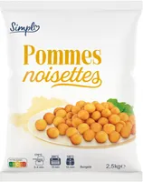 Pommes noisettes