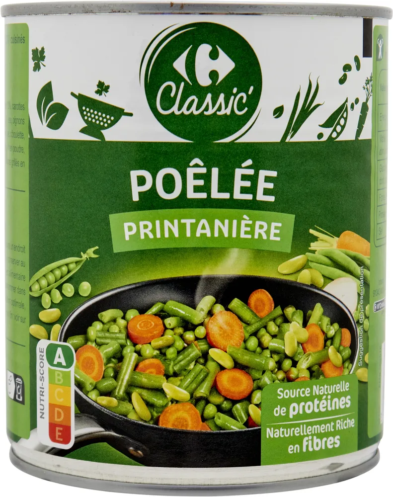 Poêlée printanière