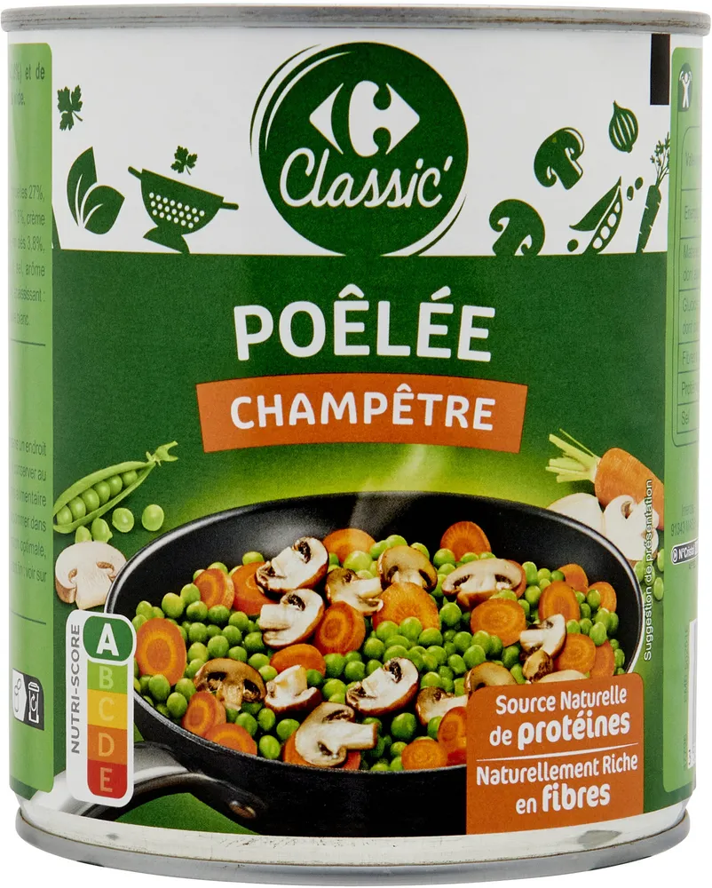 Poêlée champêtre