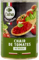 Chair de tomate au basilic
