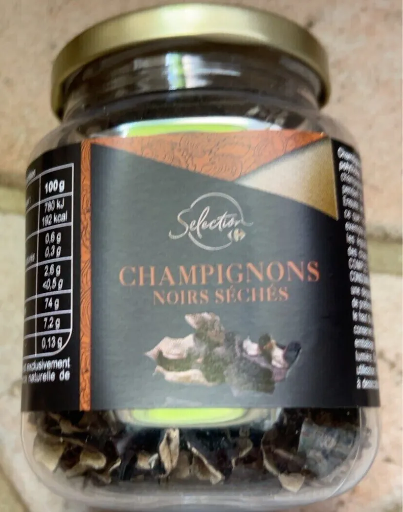 Champignons noirs séchés
