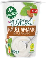 Yaourt narure vegetal au soja et amande
