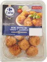 Mini arancini tomates et mozzarella