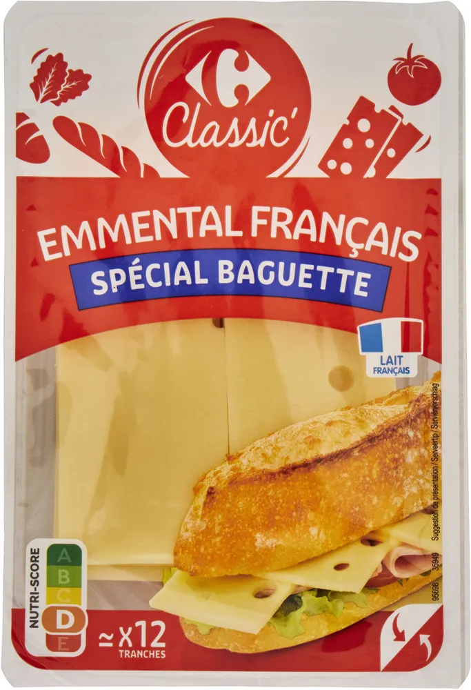 EMMENTAL Spécial baguettes