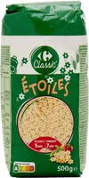 Pâtes étoiles