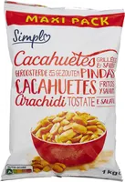 Cacahuètes grillées & salées