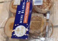 Minis blinis saveur pain d'epices