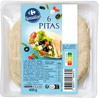6 pitas